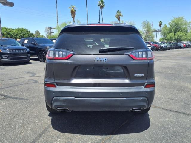 used 2021 Jeep Cherokee car, priced at $18,500