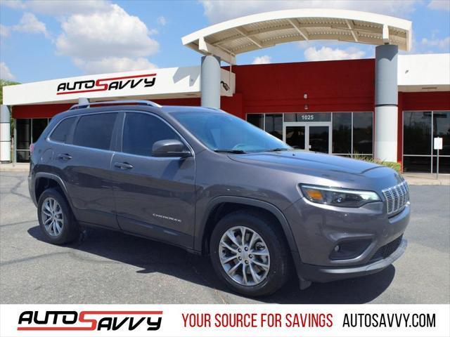 used 2021 Jeep Cherokee car, priced at $18,500