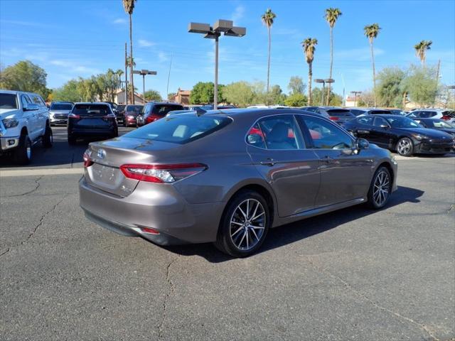 used 2022 Toyota Camry Hybrid car, priced at $25,000