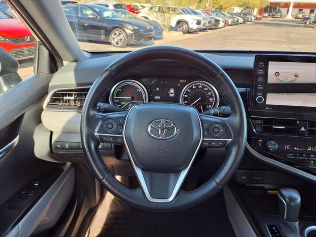 used 2022 Toyota Camry Hybrid car, priced at $25,000