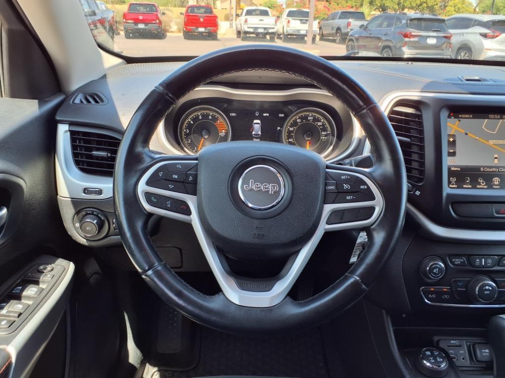 used 2017 Jeep Cherokee car, priced at $14,800