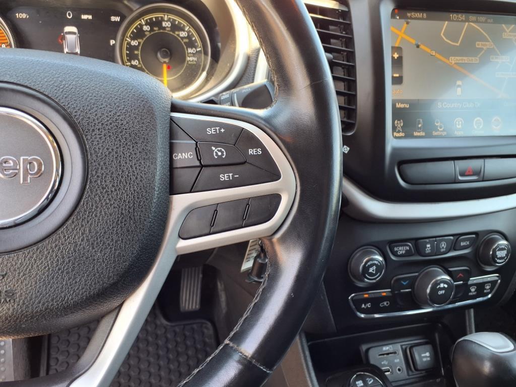 used 2017 Jeep Cherokee car, priced at $14,800