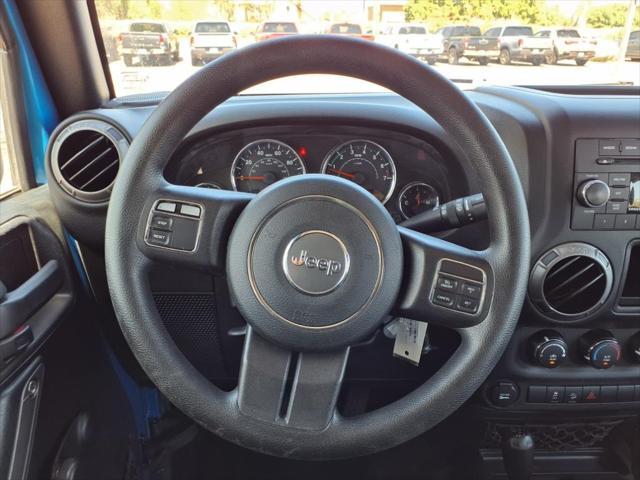 used 2016 Jeep Wrangler car, priced at $19,600