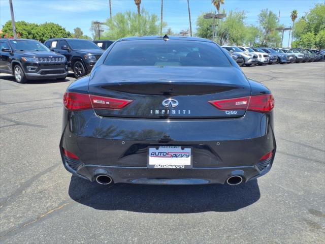 used 2022 INFINITI Q60 car, priced at $29,200