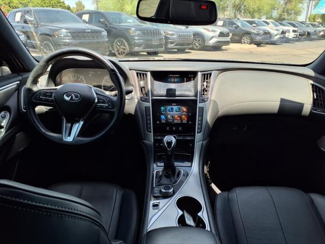 used 2022 INFINITI Q60 car, priced at $29,200