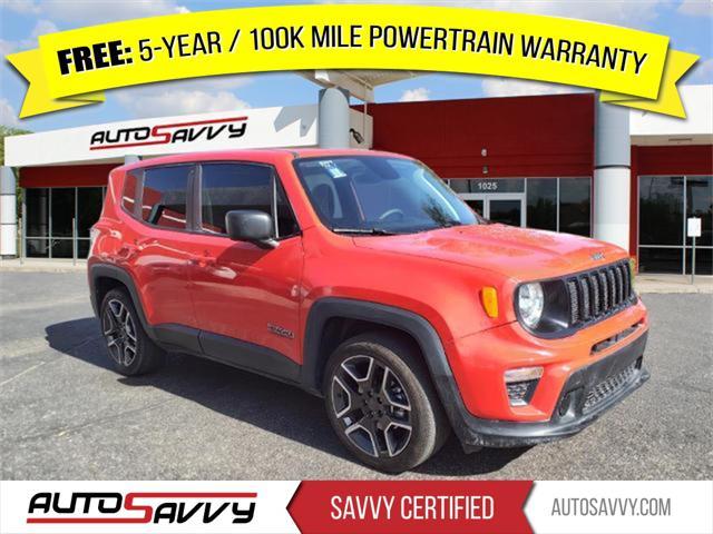 used 2020 Jeep Renegade car, priced at $15,300