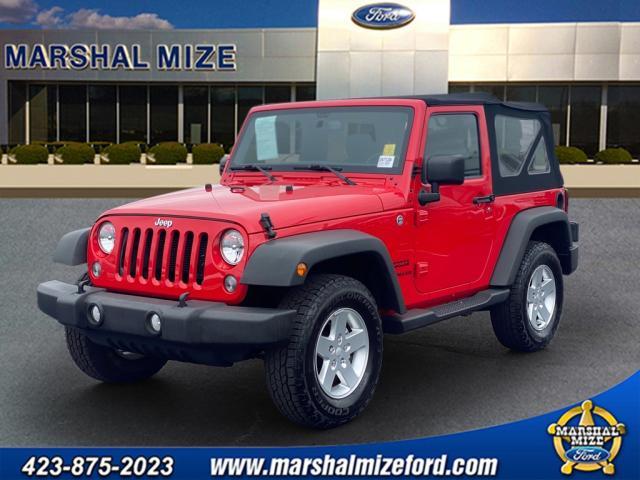 used 2015 Jeep Wrangler car, priced at $19,860