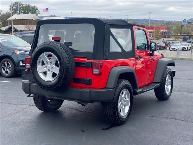 used 2015 Jeep Wrangler car, priced at $19,860