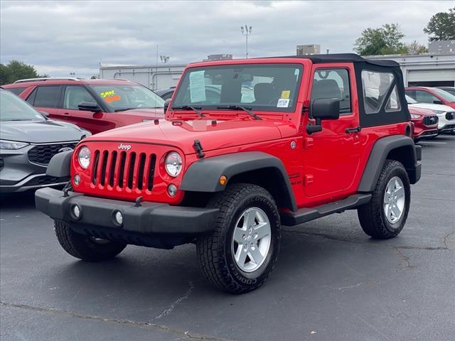 used 2015 Jeep Wrangler car, priced at $19,860