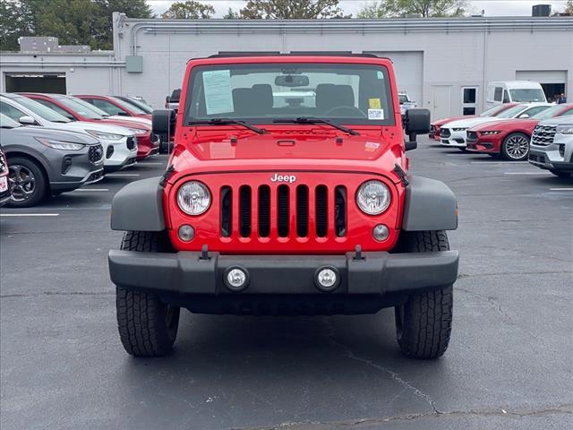 used 2015 Jeep Wrangler car, priced at $19,860