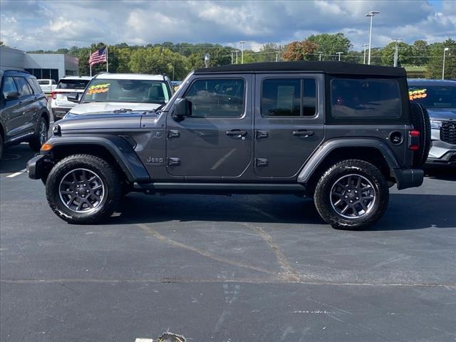 used 2021 Jeep Wrangler Unlimited car, priced at $33,540