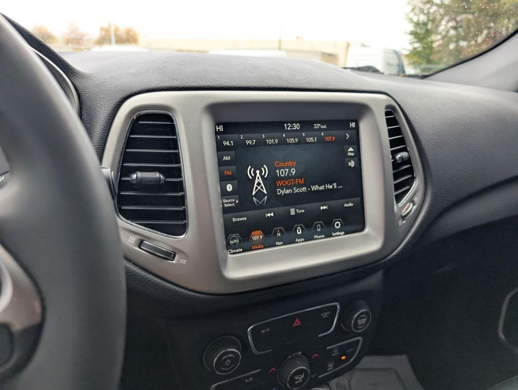 used 2021 Jeep Compass car, priced at $15,000