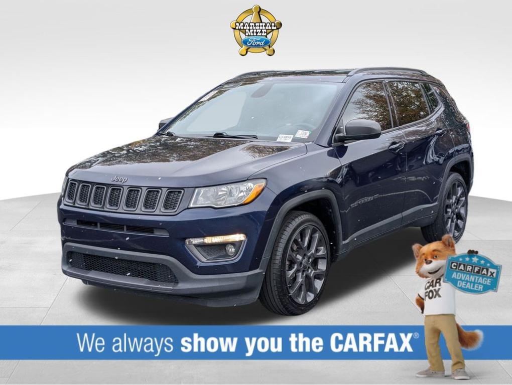 used 2021 Jeep Compass car, priced at $15,000