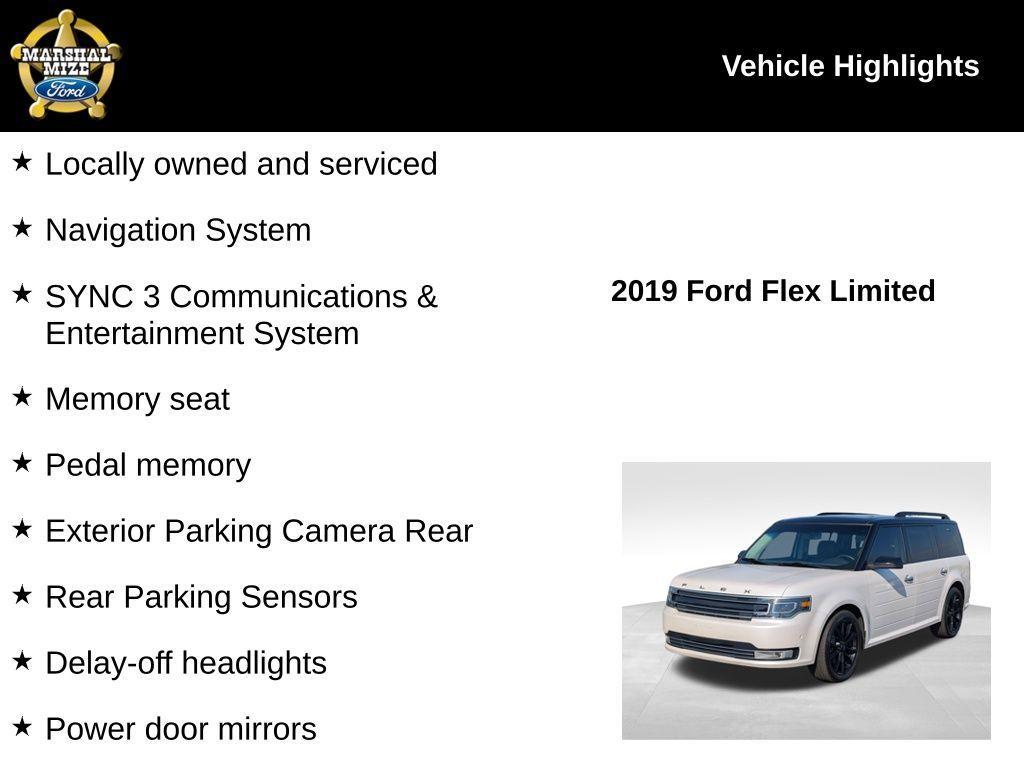 used 2019 Ford Flex car, priced at $14,000