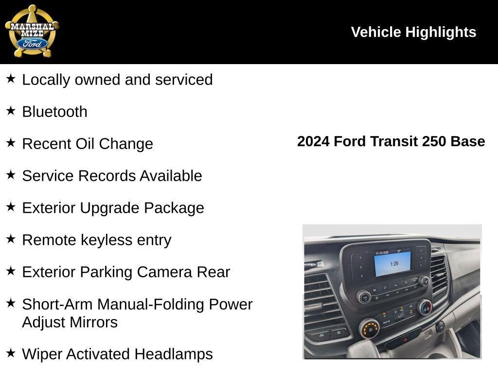 used 2024 Ford Transit-250 car, priced at $32,900