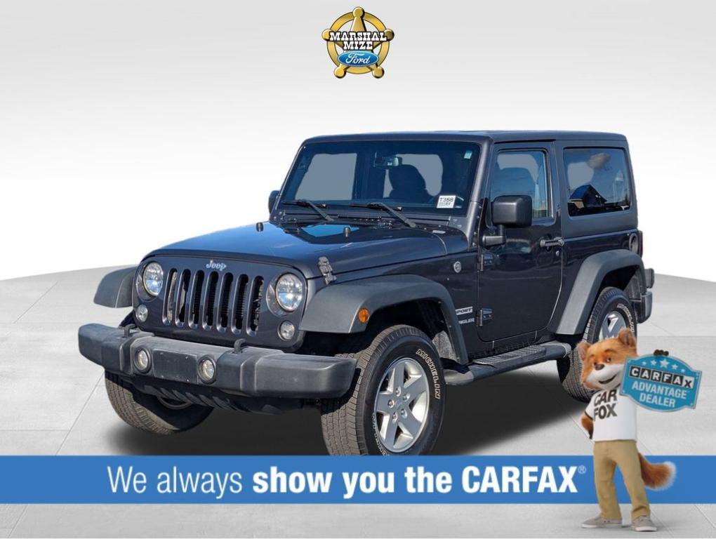 used 2017 Jeep Wrangler car, priced at $21,900