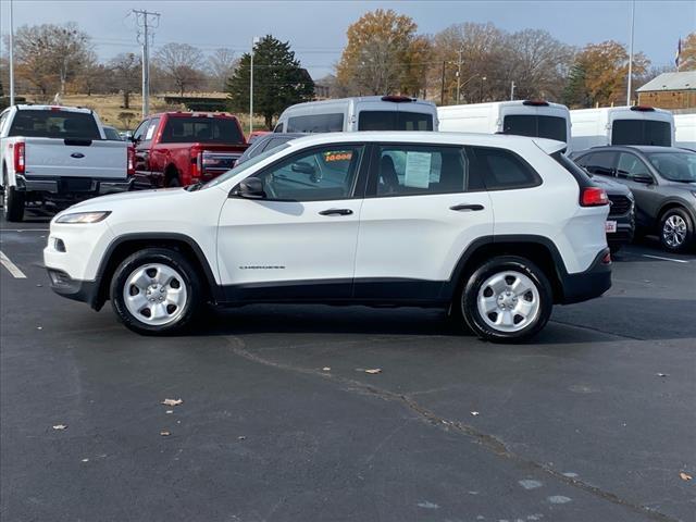 used 2017 Jeep Cherokee car, priced at $11,600