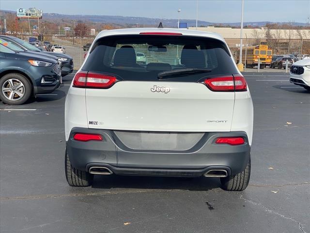 used 2017 Jeep Cherokee car, priced at $11,600