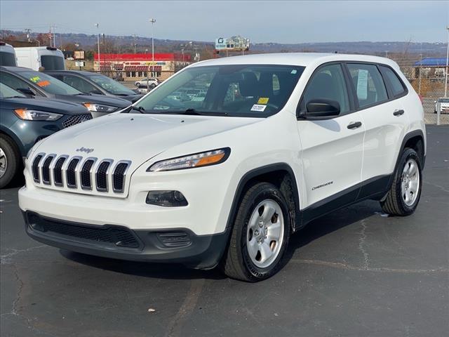 used 2017 Jeep Cherokee car, priced at $11,600