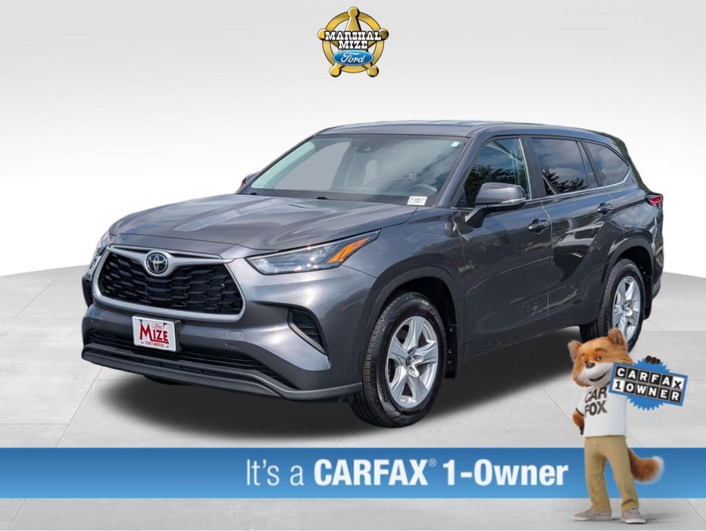 used 2023 Toyota Highlander car, priced at $29,624