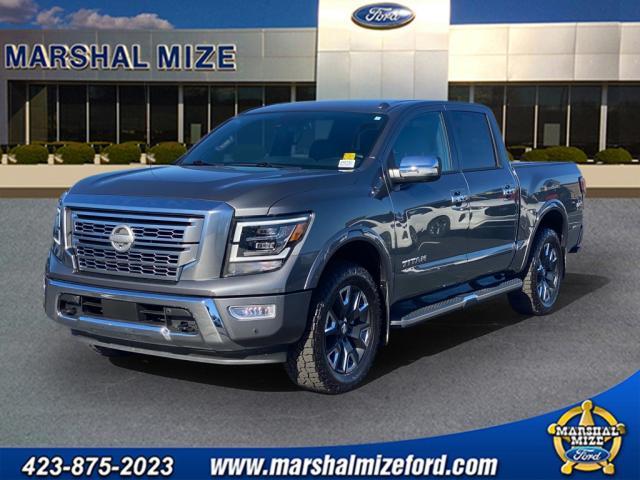 used 2021 Nissan Titan car, priced at $39,368