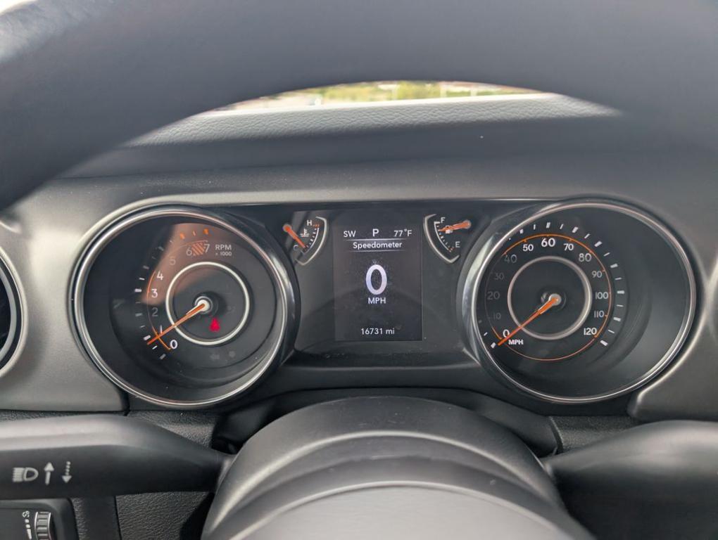 used 2023 Jeep Wrangler car, priced at $27,123