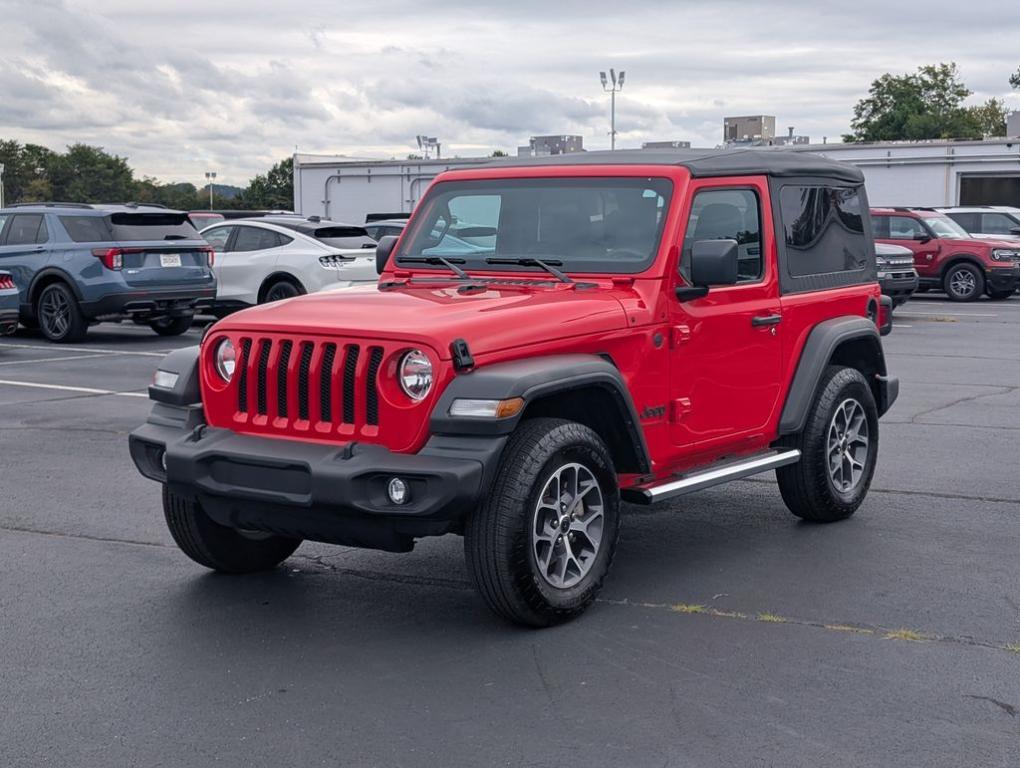 used 2023 Jeep Wrangler car, priced at $27,123