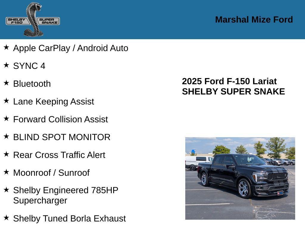 new 2025 Ford F-150 car, priced at $138,720