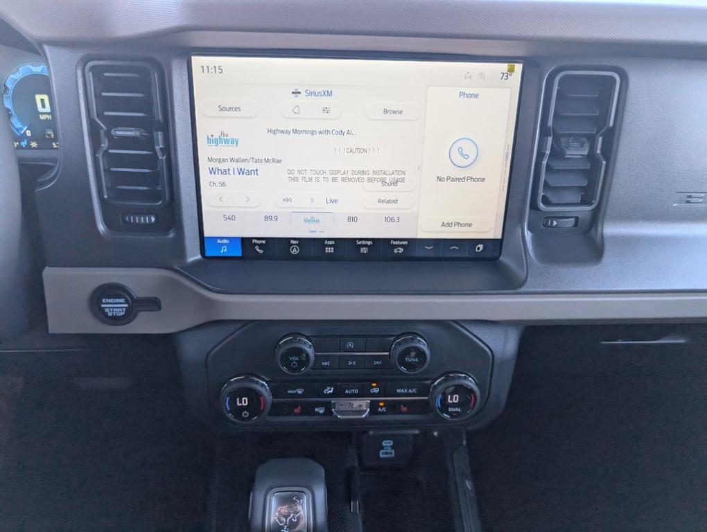 new 2025 Ford Bronco car, priced at $42,360