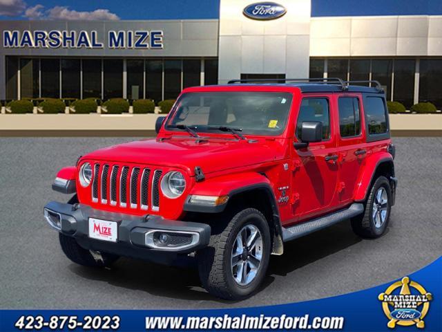 used 2019 Jeep Wrangler Unlimited car, priced at $31,975