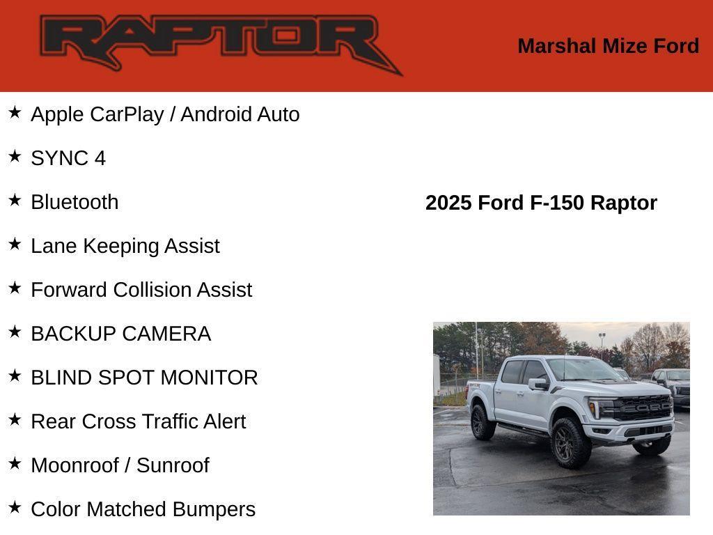 new 2025 Ford F-150 car, priced at $94,680
