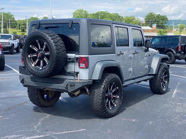used 2015 Jeep Wrangler Unlimited car, priced at $19,595