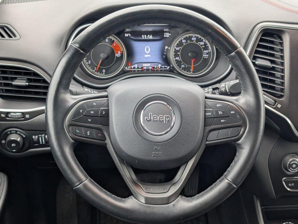 used 2019 Jeep Cherokee car, priced at $14,860