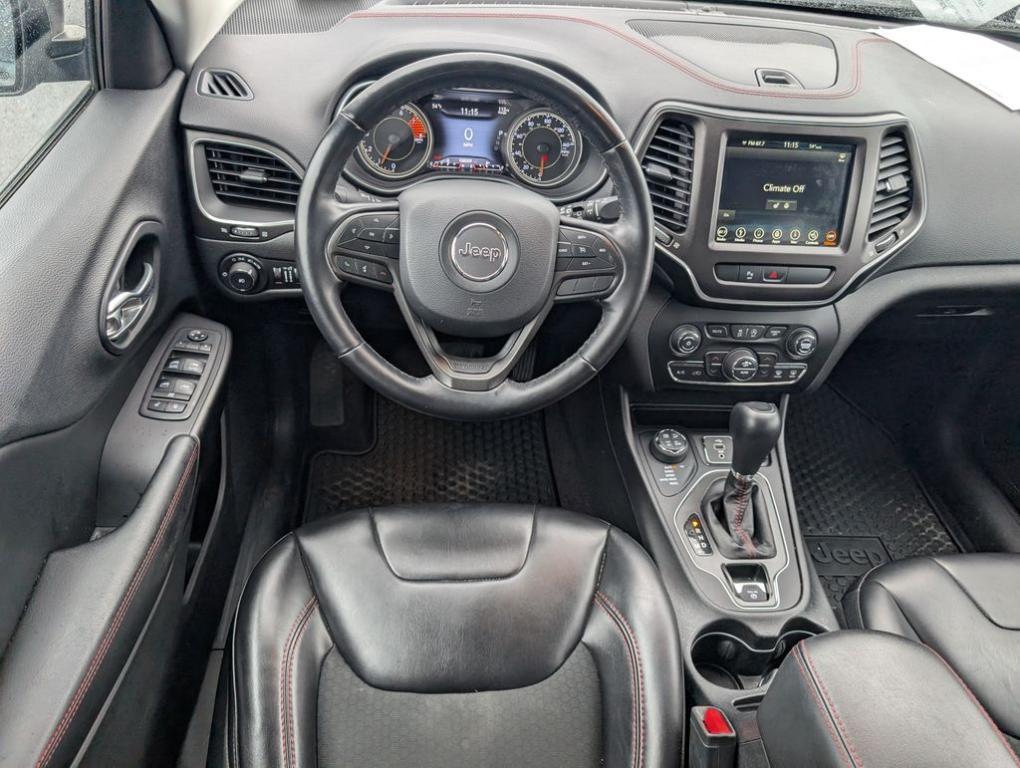 used 2019 Jeep Cherokee car, priced at $14,860