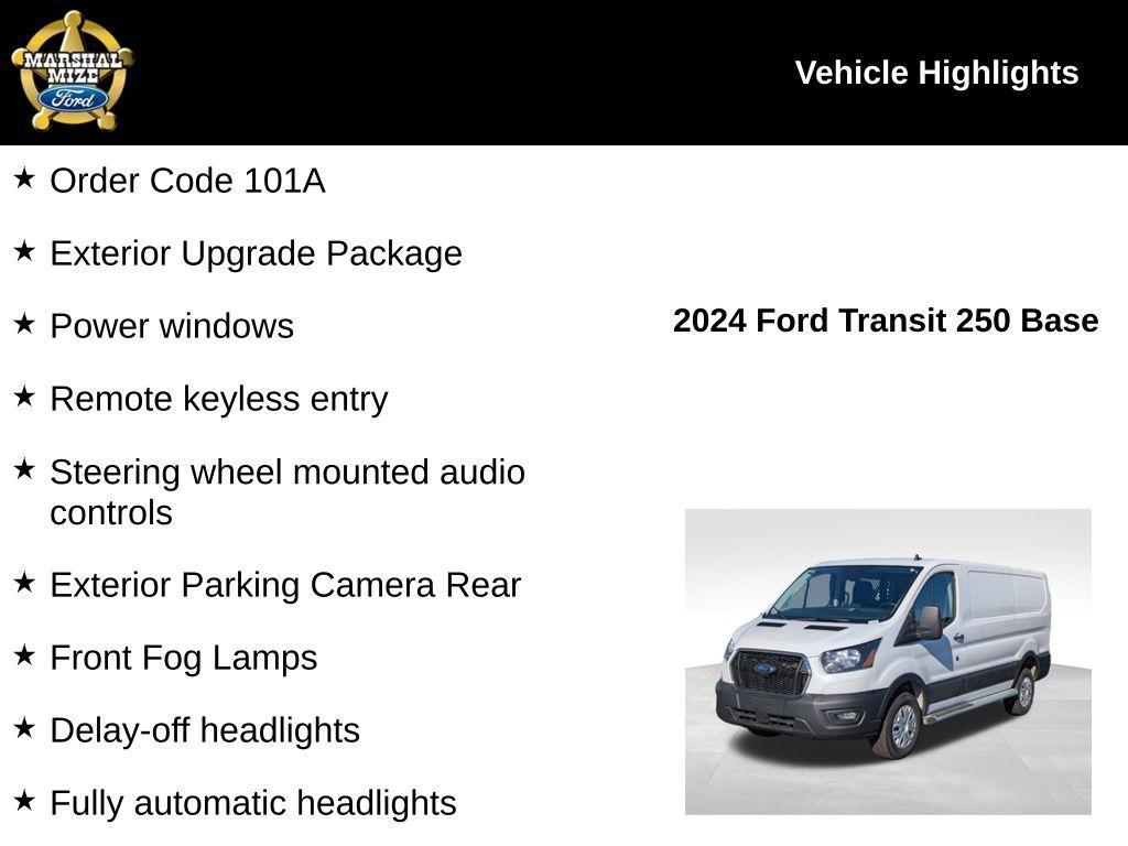 used 2024 Ford Transit-250 car, priced at $32,900