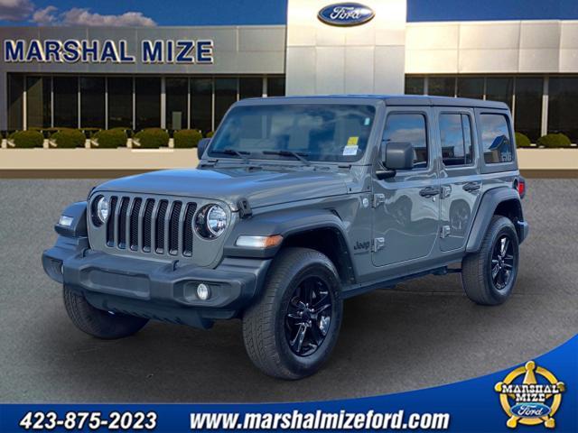 used 2020 Jeep Wrangler Unlimited car, priced at $29,500