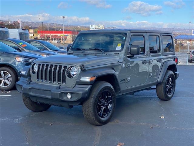 used 2020 Jeep Wrangler Unlimited car, priced at $28,154