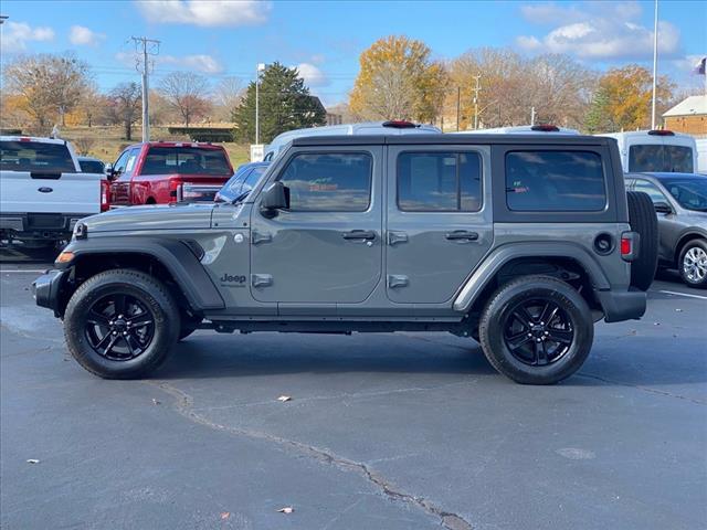 used 2020 Jeep Wrangler Unlimited car, priced at $28,154