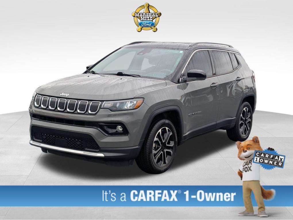used 2022 Jeep Compass car, priced at $21,933
