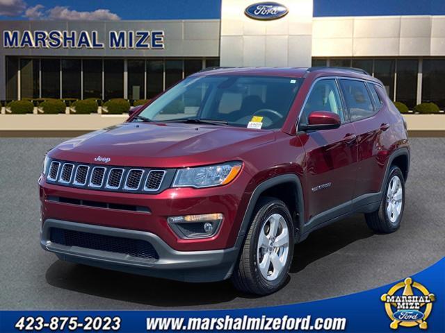 used 2021 Jeep Compass car, priced at $17,200