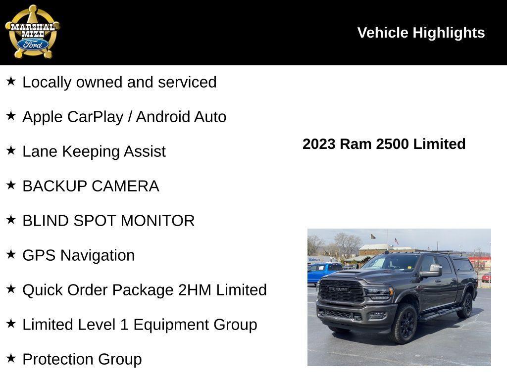 used 2023 Ram 2500 car, priced at $67,500