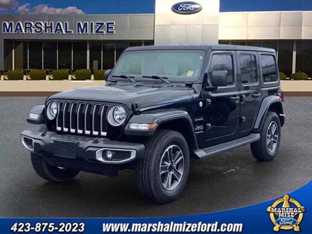 used 2023 Jeep Wrangler car, priced at $36,398