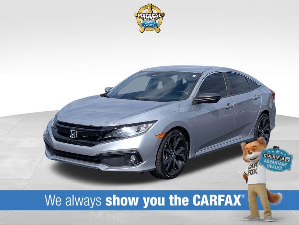 used 2019 Honda Civic car, priced at $17,890
