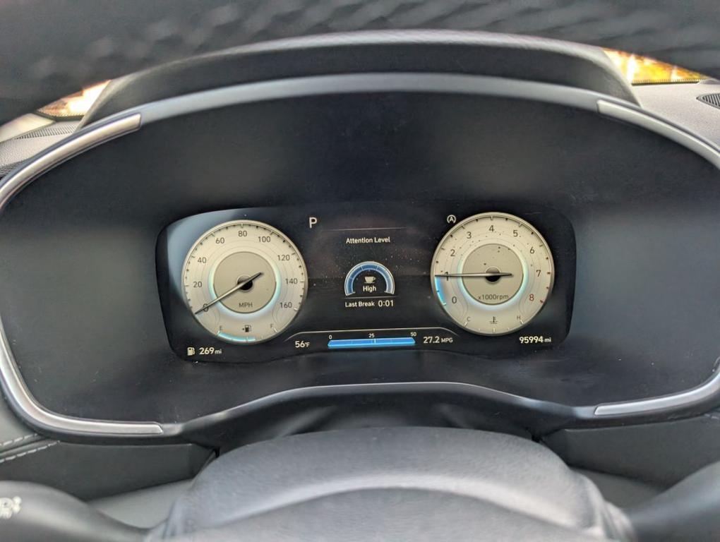 used 2022 Hyundai Santa Fe car, priced at $19,050
