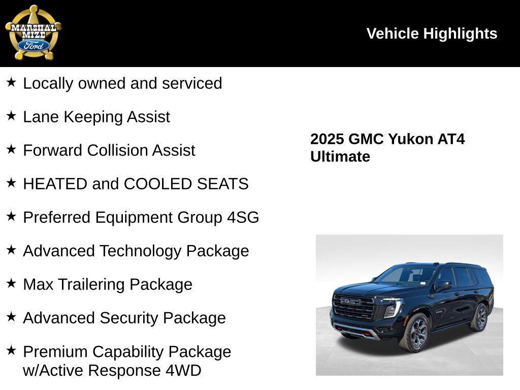 used 2025 GMC Yukon car, priced at $91,000