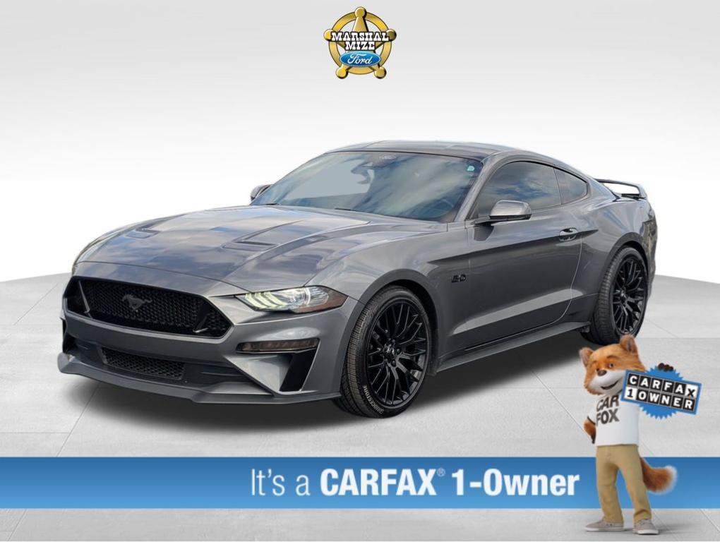 used 2022 Ford Mustang car, priced at $40,605