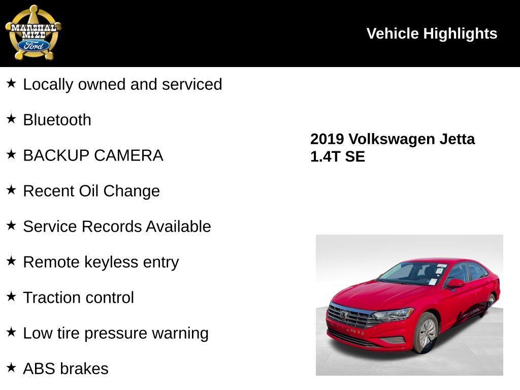 used 2019 Volkswagen Jetta car, priced at $10,189