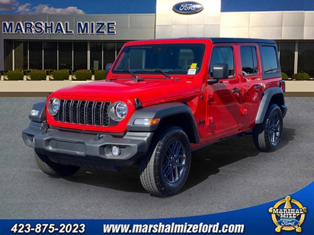 used 2024 Jeep Wrangler car, priced at $35,380