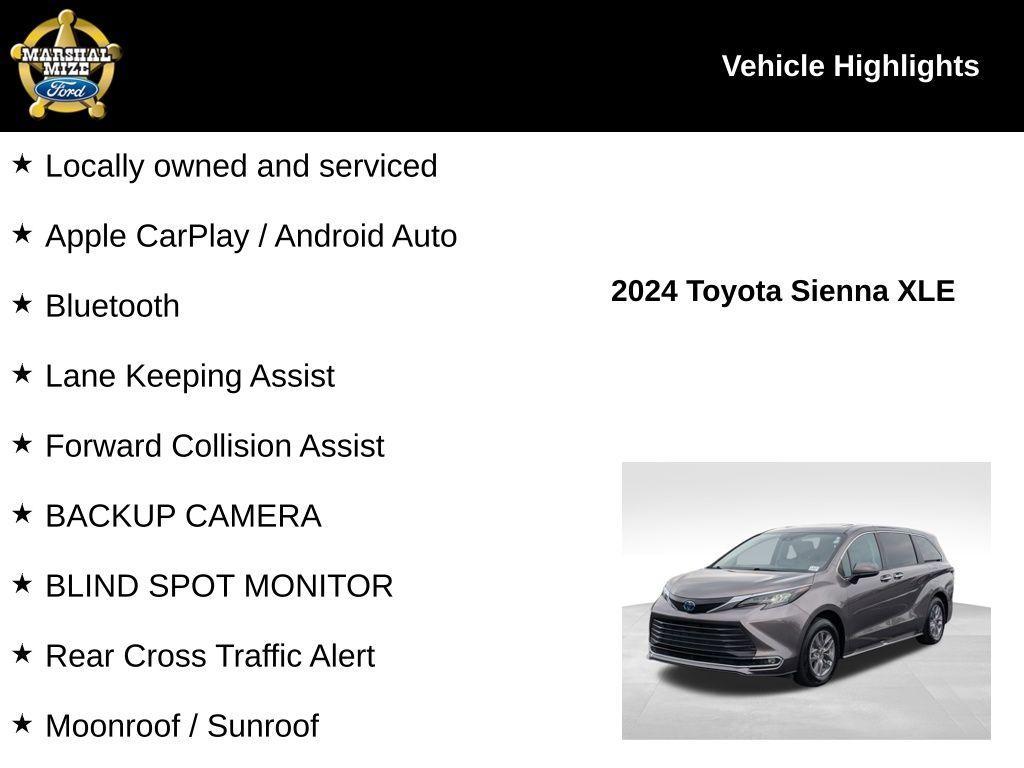used 2024 Toyota Sienna car, priced at $40,000