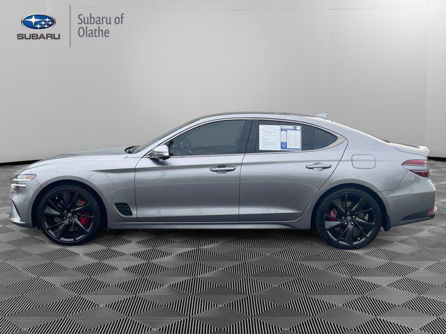 used 2022 Genesis G70 car, priced at $39,000